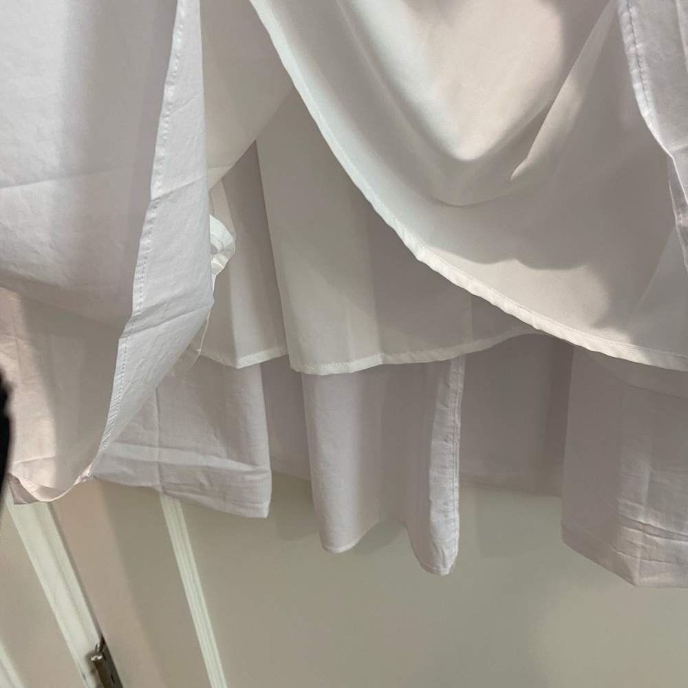 Code X Mode White Tiered Dress - image 5